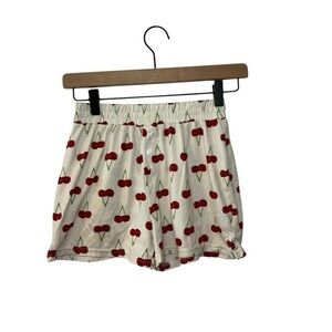 Cherry Print Pajama Shorts